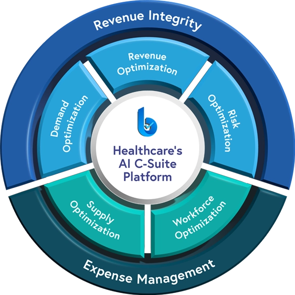 Infographic illustrating healthcare solutions